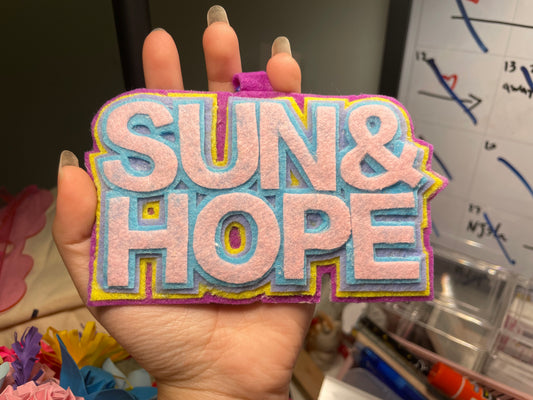 Sun&hope不织布 felt craft