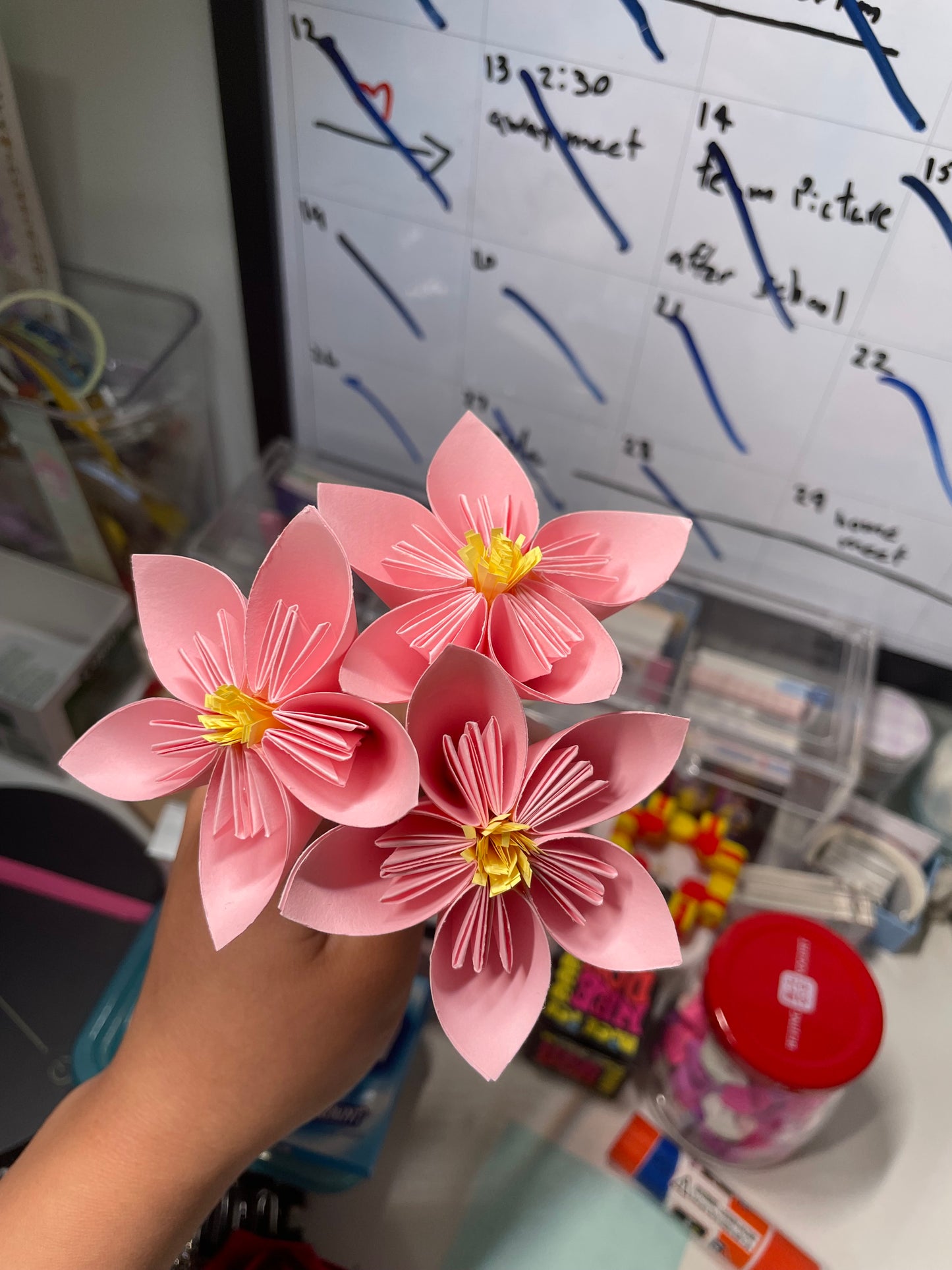 3 paper flower